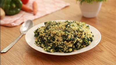 لفقدان الوزن..طرق عمل سبانخ بالبرغل