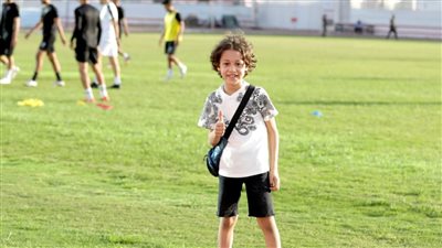 آسر وآيلا يخطفان الأنظار في مران الزمالك قبل مواجهة البنك الأهلي 