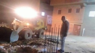 إزالة 4 حالات تعدي على الأراضي الزراعية بمركزي طامية وسنورس في الفيوم(صور)