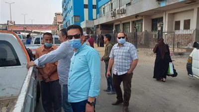 تحرير 15 محضر عدم ارتداء كمامة بشبرا الخيمة قليوبية 