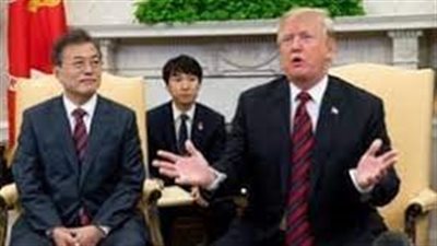 ترامب: رئيس كوريا الجنوبية ينهبنا.. وبايدن يتساهل معه
