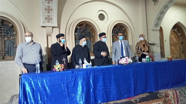 وكيل صحة الفيوم يلقي