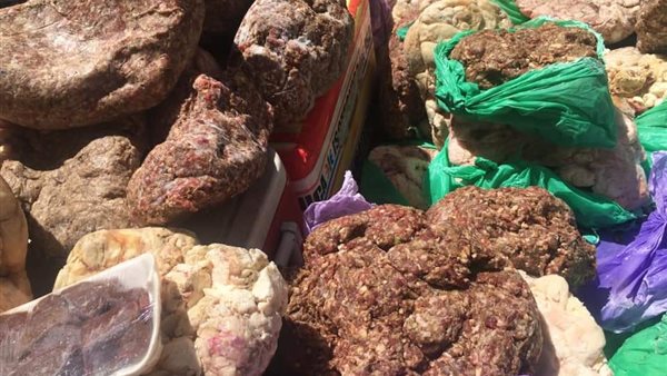 ضبط لحوم منتهية الصلاحية