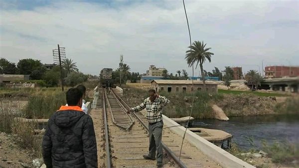 توقف قطار فاقوس الصالحية