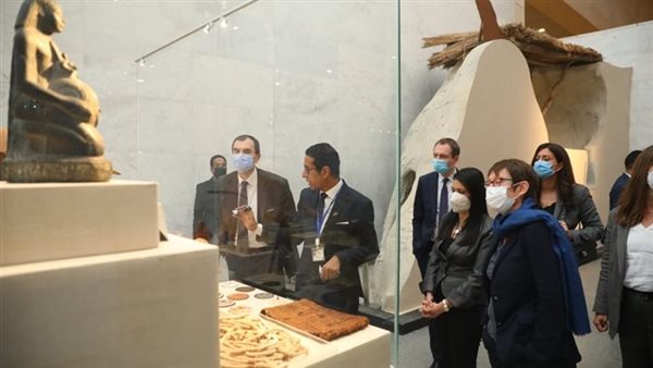 أثناء الزيارة 