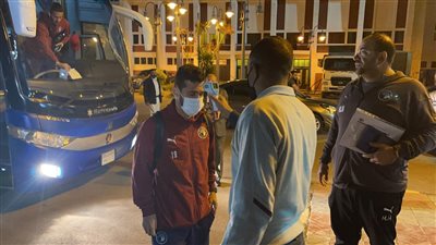 بيراميدز يصل إلى ستاد الإسكندرية لمواجهة الاتحاد في الدوري 