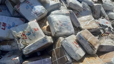 صحة دمياط تعدم 2.5 طن كلاوى مجمدة مرفوضة صحيًا