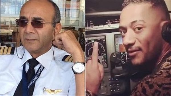 محمد رمضان والطيار