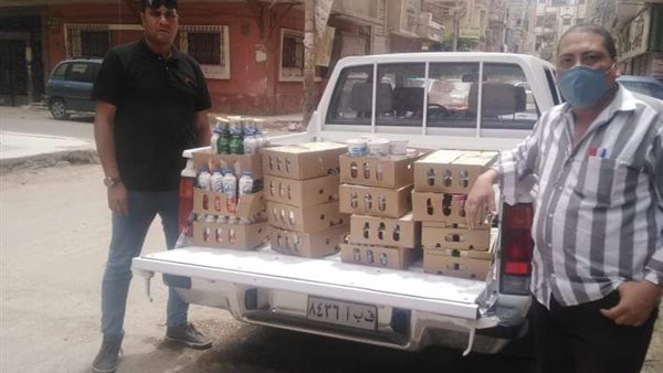 ضبط منتجات ألبان