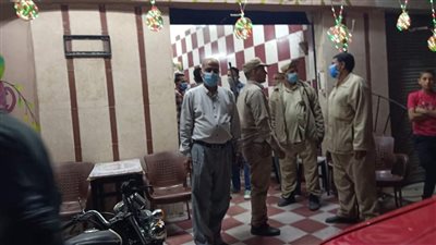 مصادرة 10 شيش وتحرير محاضر للمخالفين بعدم ارتداء الكمامة بطوخ