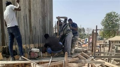 تكلفت 600 مليون.. متابعة تنفيذ محطة معالجة مياه الصرف الصحي بقرية دير أبو حنس بملوى في المنيا