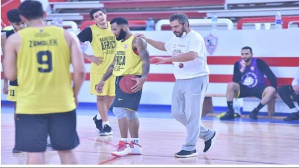 فريق السلة بالزمالك