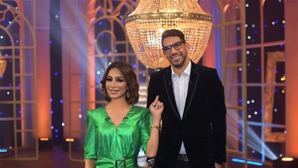 شريف إكرامي وبسمة