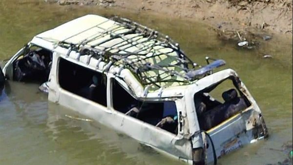 انقلاب سيارة بترعة