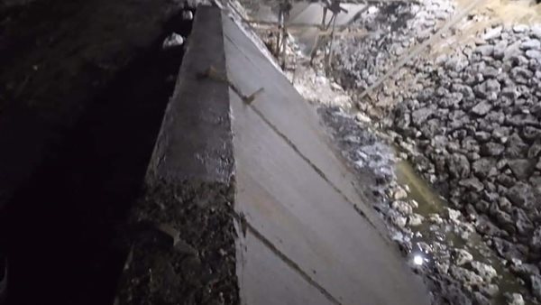 إحدى الترع التي تم