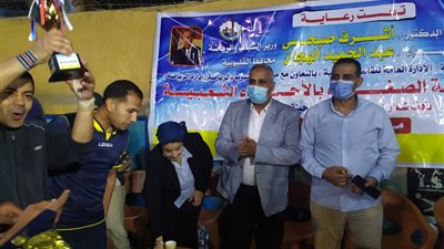 فريق ميت عاصم يفوز بنهائي دوري الأندية الصغيرة والأحياء الشعبية بالقليوبية (صور) 