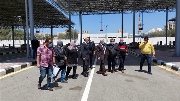 محافظ بورسعيد يتفقد