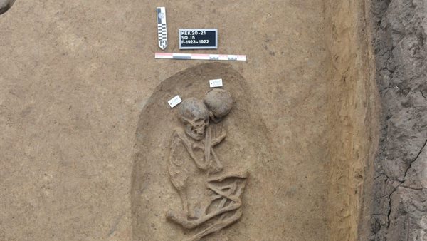 دفنات من الكشف الآثري