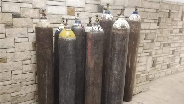 ضبط أسطوانات أكسجين