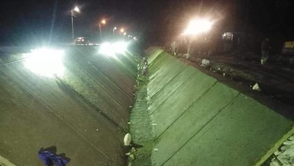 تبطين الترع بالمنيا