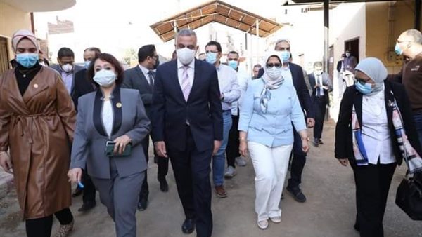 زيارة وزيرة الصحة