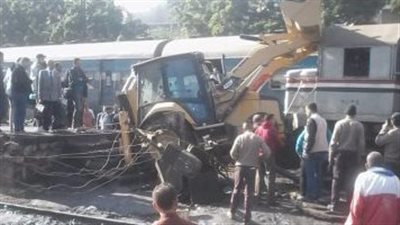 مفاجأة في حادث القليوبية.. قائد السيارة النقل قفز من المركبة قبل اصطدام القطار بها