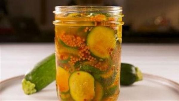 مخلل الكوسة 