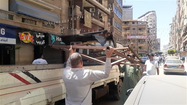 حملات لرفع إشغالات