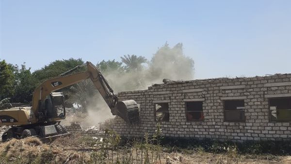 إزالة تعديات بالمنيا