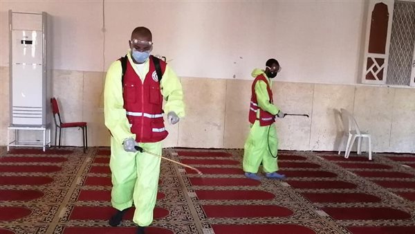 تعقيم وتطهير المساجد