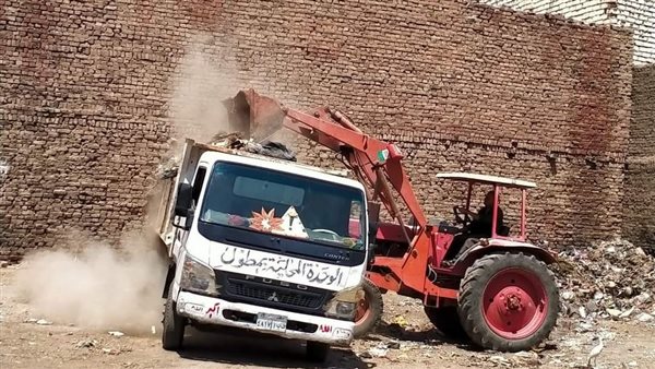 رفع 390 طن قمامة