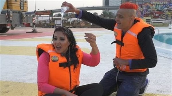 رامز جلال وسمية الخشاب