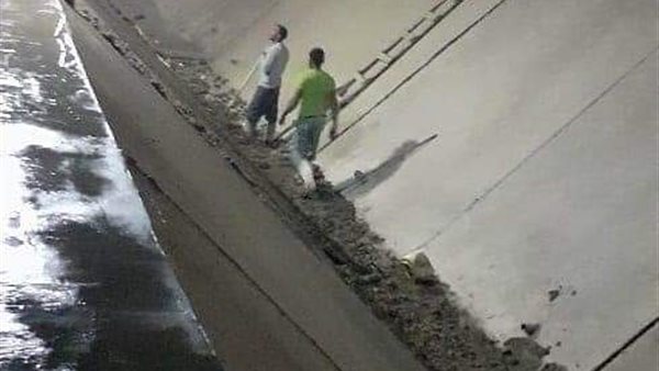 تبطين الترع في قرى