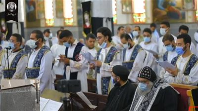 صلاة الجمعة العظيمة من مطرانية الأرثوذكس بالإسماعيلية