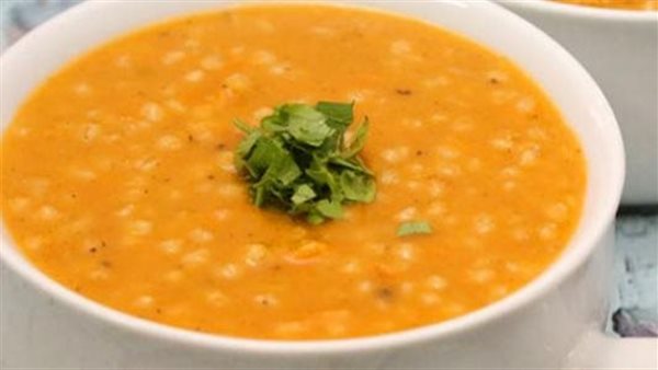  شوربة حب بالدجاج