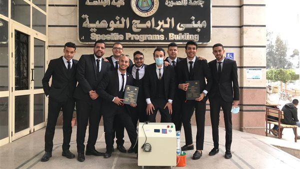 طلاب الهندسة بالمنصورة