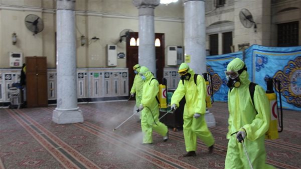  تعقيم المساجد