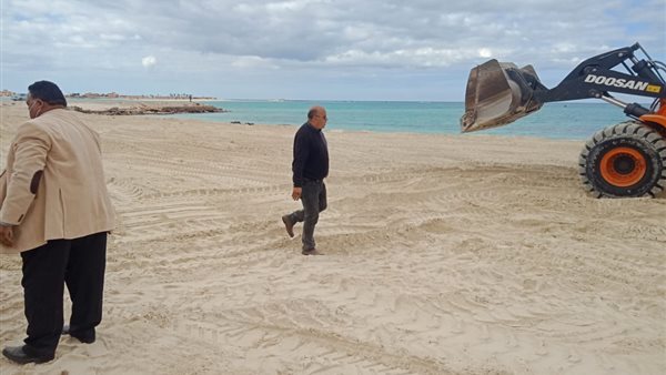 غلق شواطئ بمطروح