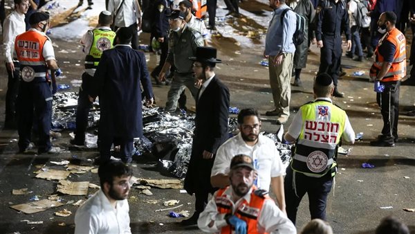 حادث التدافع في إسرائيل