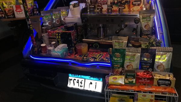 عربية مشروبات ساخنة