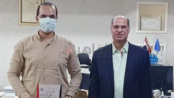 تكريم رئيس قسم مكافحة