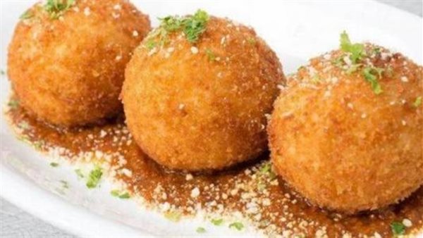 كروكيت الأرز بالجبن