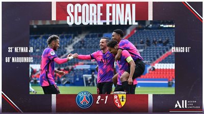  سان جيرمان يخطف فوزًا مهمًا من لانس في الدوري الفرنسي