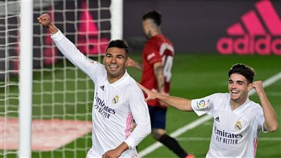 ريال مدريد يحقق الفوز على أوساسونا بثنائية في الدوري الإسباني