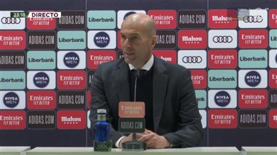 زيدان: لقد حدثت أشياء كثيرة هذا الموسم.. آمل بأن تكون إصابة فاران بسيطة