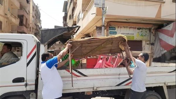 رفع الإشغالات بمراكز