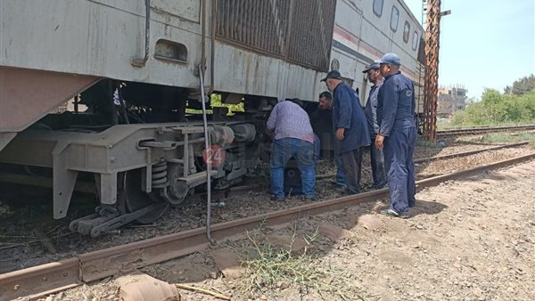 قطار يدهس شخصا -