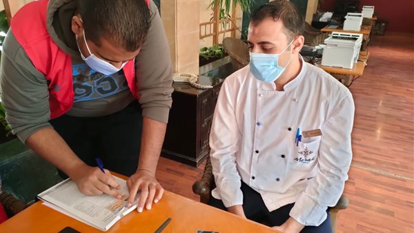 جانب من التطعيم