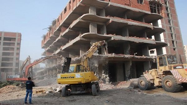 هدم عقار مخالف