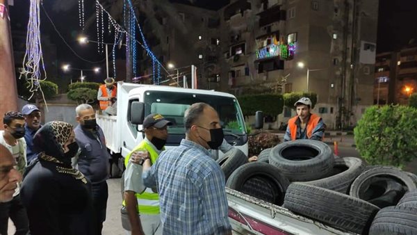 مصادرة إطارات السيارات